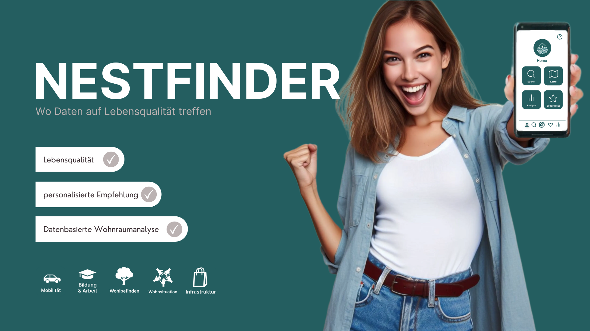 NestFinder - Wo Daten auf Lebensqualität treffen