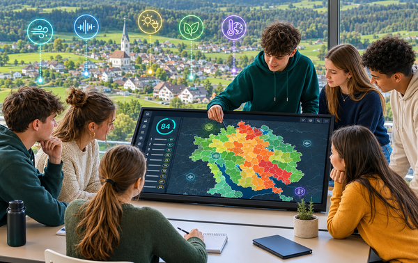 Umwelt Score - Lernen mit Umweltdaten. Verstehen mit Wirkung.